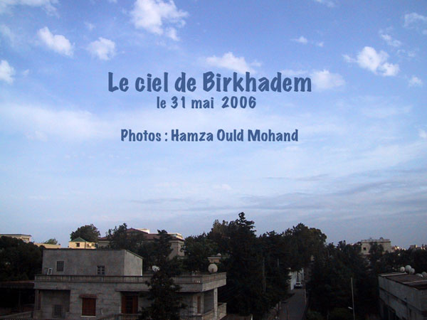Ciel de Birkhadem