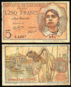 Billet de 5 francs
