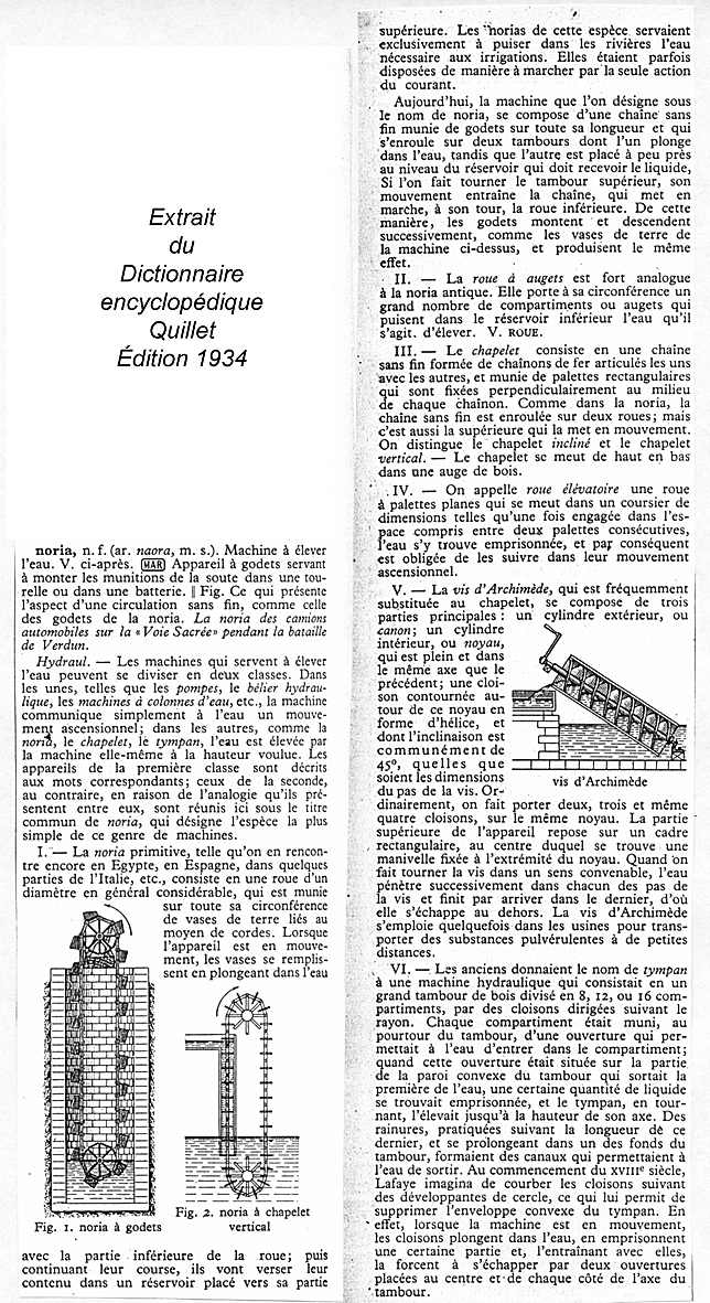 Article Quillet Encyclopédique 1934